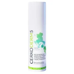 Cerkoderm5, regenerujący krem do twarzy z mocznikiem, 50 ml