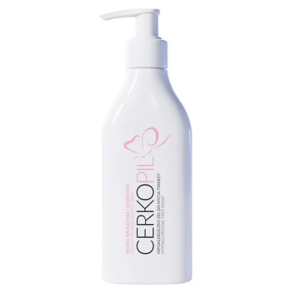 Cerkopil, hipoalergiczny żel do mycia twarzy, 200 ml