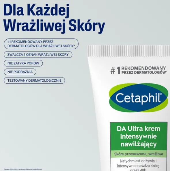 Cetaphil DA Ultra, krem intensywnie nawilżający, 85 g