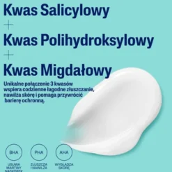 Cetaphil Gentle Exfoliating SA, łagodny balsam złuszczający do twarzy i ciała, 236 ml