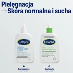 Cetaphil Hydrating Foaming Cream Cleanser, kremowa pianka oczyszczająca do twarzy, 236 ml