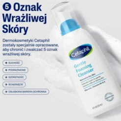 Cetaphil, lekka pianka do mycia twarzy, 236 ml