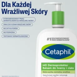 Cetaphil MD Dermoprotektor, balsam do twarzy i ciała, 1000 ml