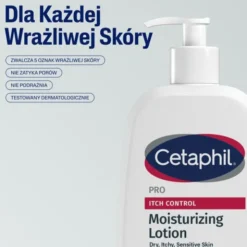 Cetaphil PRO Itch Control, balsam do nawilżania twarzy i ciała, 236 ml