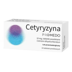 Cetyryzyna Promedo, 10 mg, tabletki powlekane, 10 szt.