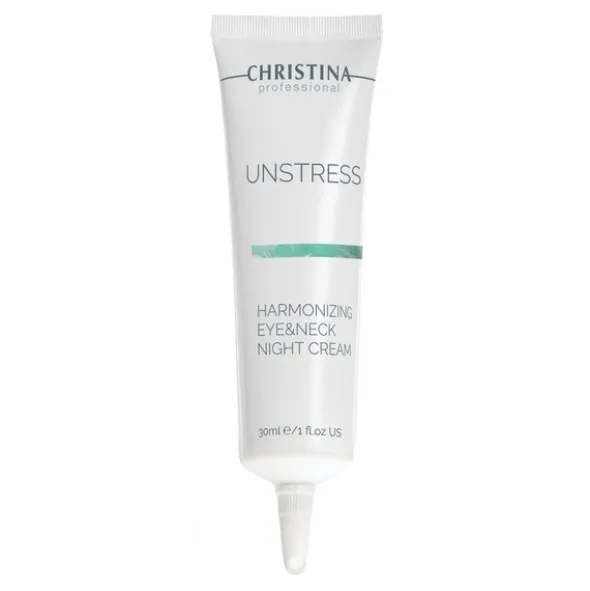Christina Unstress, krem na noc do skóry wokół oczu i na szyję, 30 ml