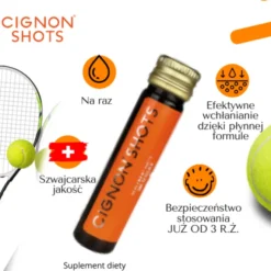 Cignon Shots, płyn doustny na ścięgna, 20 x 10 ml