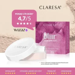 Claresa Blur Super Pow(d)er!, puder sypki, 12 g