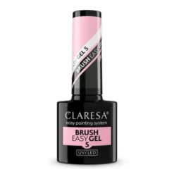 Claresa Brush Easy Gel 5, żel do paznokci, 5 g