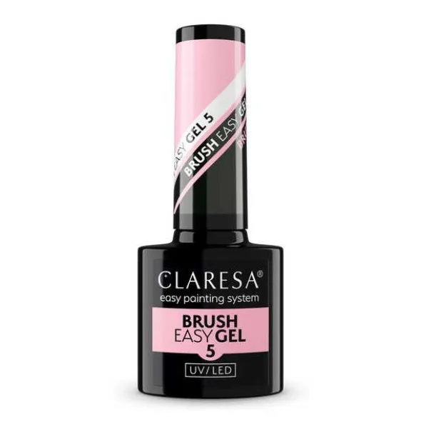 Claresa Brush Easy Gel 5, żel do paznokci, 5 g