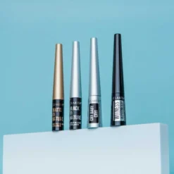 Claresa Cry Baby Cry!, wodoodporny eyeliner w płynie, 4 g