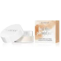 Claresa Feel The Pow(d)er!, puder pod oczy, 02 Beige, 6 g