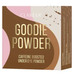 Claresa Goodie Powder, puder pod oczy z kofeiną, 6 g