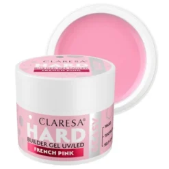Claresa Hard&Easy Builder Gel, żel budujący do paznokci, French Pink, 45 g