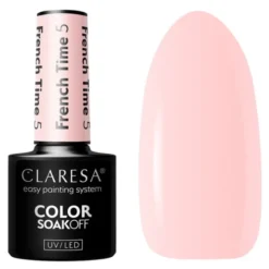 Claresa, lakier hybrydowy, French Time 5, 5 g
