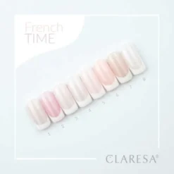 Claresa, lakier hybrydowy, French Time 1, 5 g