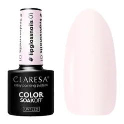 Claresa, lakier hybrydowy, #lipglossnails 01, 5 g