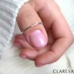 Claresa, lakier hybrydowy, #lipglossnails 01, 5 g