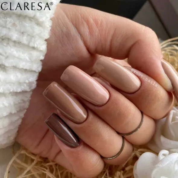 Claresa, lakier hybrydowy, Perfect Nude 3, 5 g