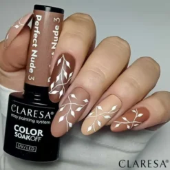 Claresa, lakier hybrydowy, Perfect Nude 3, 5 g