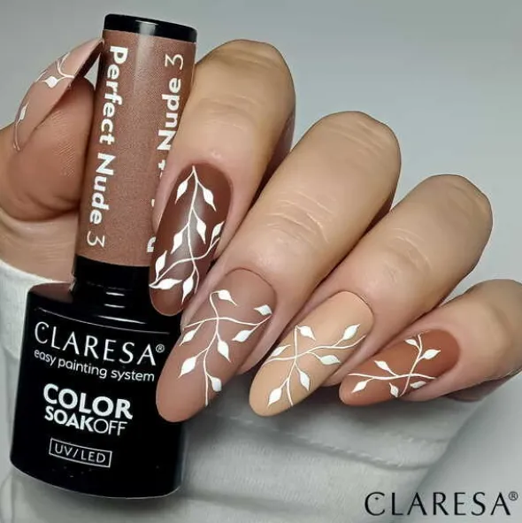 Claresa, lakier hybrydowy, Perfect Nude 3, 5 g