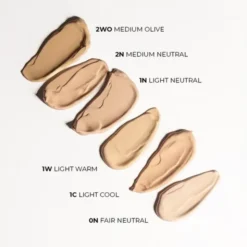Claresa Natural Skin Tinted Serum Foundation, podkład-serum z naturalnym wykończeniem, 2WO Medium Olive, 32 ml
