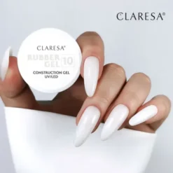 Claresa Rubber Gel, żel budujący do paznokci, 10, 45 g
