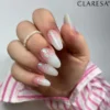 Claresa Soft&Easy Builder Gel, żel budujący do paznokci, Milky White, 45 g