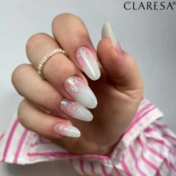 Claresa Soft&Easy Builder Gel, żel budujący do paznokci, Milky White, 45 g