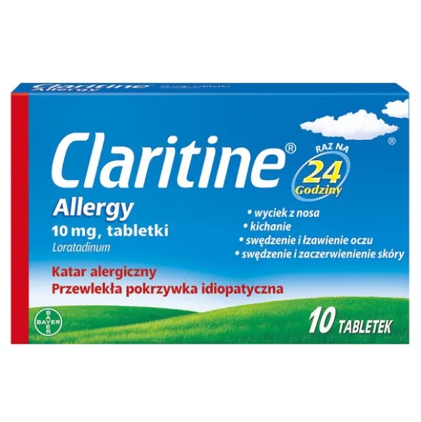 Claritine Allergy, 10 mg, tabletki, 10 szt.