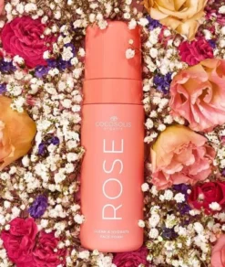 Cocosolis Rose, różana pianka do oczyszczania twarzy, 150 ml