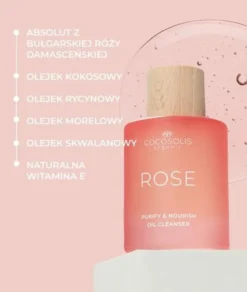 Cocosolis Rose, różany olejek do oczyszczania twarzy, 50 ml