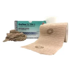 CoFlex TLC ZINC Lite, opatrunek poliuretanowy, 7,62 cm x 5,5 m, 1 szt.