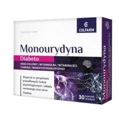 Colfarm Monourydyna Diabeto, kapsułki twarde, 30 szt.
