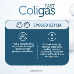 Coligas Fast, kapsułki, 30 szt.