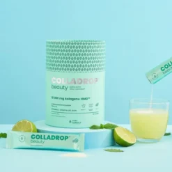 Colladrop Beauty, Kolagen HMG 10000mg, saszetki z proszkiem, smak mojito, 30 szt.