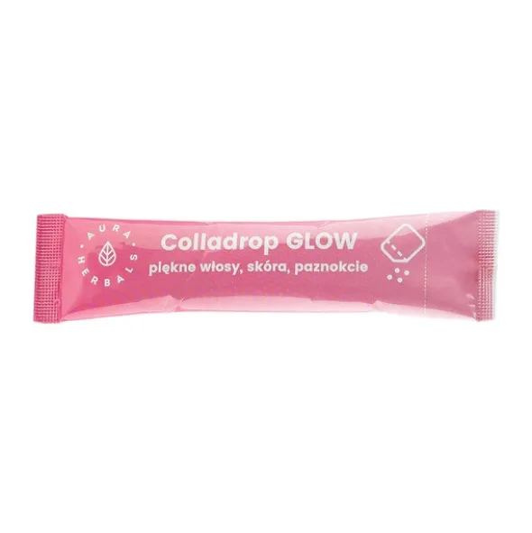 Colladrop Glow, kolagen 5000 mg, proszek, saszetki, 30 szt.