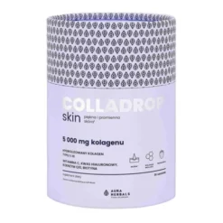 Colladrop Skin, Kolagen 5000 mg, saszetki z proszkiem, smak truskawkowy, 30 szt.