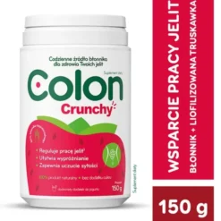 Colon Crunchy, proszek, smak truskawkowy, 150 g