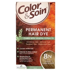 Color&Soin, farba do włosów, blond pszeniczny(8N), 135ml