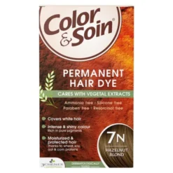 Color&Soin, farba do włosów, blond orzech laskowy (7N), 135ml