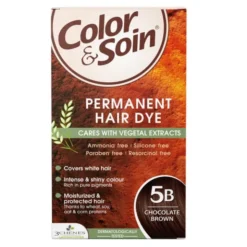 Color&Soin, farba do włosów, brąz i czekolada (5B), 135 ml