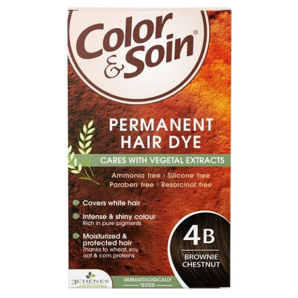 Color&Soin, farba do włosów, brąz kasztan (4B), 135 ml