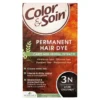 Color&Soin, farba do włosów, ciemny szatyn (3N), 135 ml