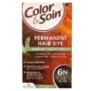 Color&Soin, farba do włosów, ciemny blond (6N), 135 ml