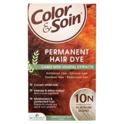 Color&Soin, farba do włosów, platynowy blond (10N), 135 ml
