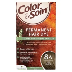 Color&Soin, farba do włosów, popielaty blond (8A), 135 ml