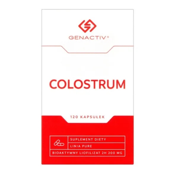 Colostrum Genactiv (Colostrigen), kapsułki, 120 szt.