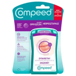 Compeed dyskretny plaster na opryszczkę, 15 szt.