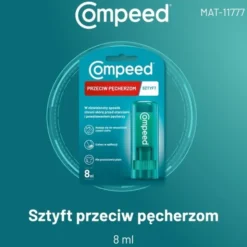 Compeed, sztyft przeciw pęcherzom, 8 ml
